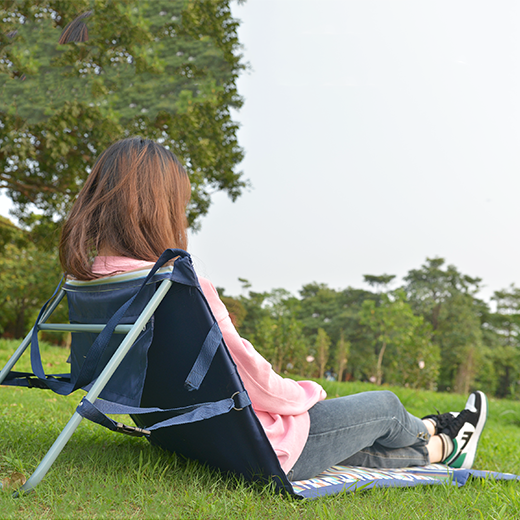 Customized Day Bed Beach Blanket Waterproof Low Reclining Mat Sand Proof Recliner Chair Camping Beach Mat Padded Beach Mat