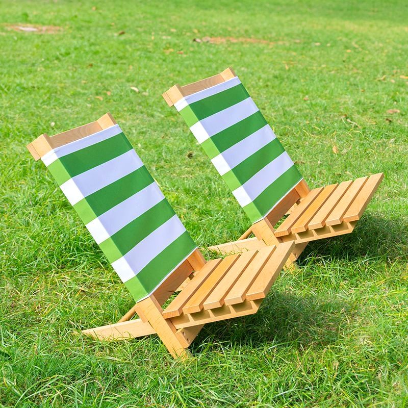 Solid Beech Folding Chair - Portable For Camping, Fishing & Outdoor Use (adult & Child Friendly)