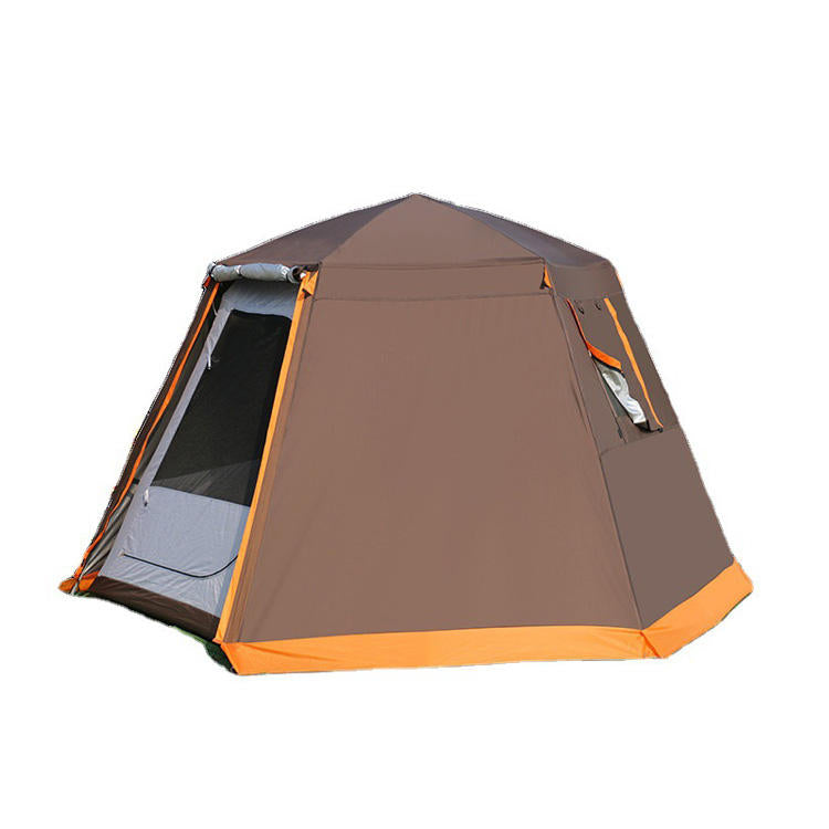 Outdoor Hiking Single Automatic Pop up Free Install Folding,Free Install Folding Waterproof Foldable Portable Camping Net Tents