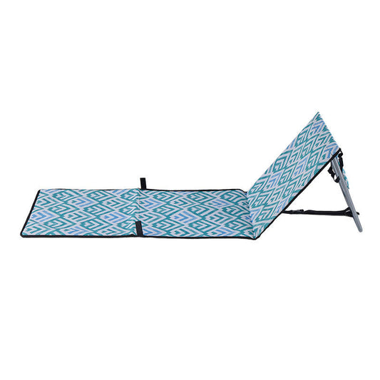 Customized Day Bed Beach Blanket Waterproof Low Reclining Mat Sand Proof Recliner Chair Camping Beach Mat Padded Beach Mat